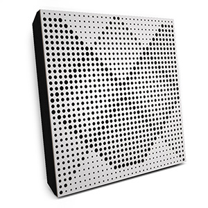 Elite Sound Acoustics Panel 50mm Foam Absorption Diffuser Wilds White